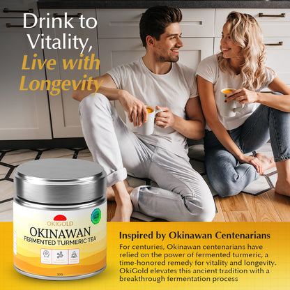 OkiGold Fermented Turmeric Tea | 30g